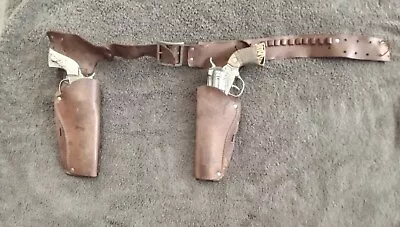Vintage Mattel Fanner 50 Leather Holster With Hubley And Special  • $20