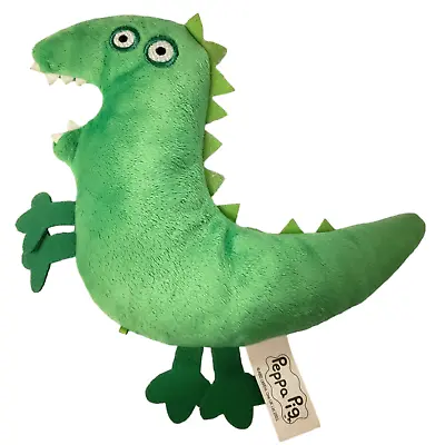 2003 Peppa Pig Green Flat Mr. Dinosaur Dino Plush Stuffed Animal Toy 6  • $9.99