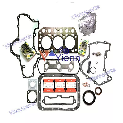 For Mitsubishi K3D Engine Overhaul Re-ring Kit ISEKI TU160 TU170 TU177 Tractor • $325