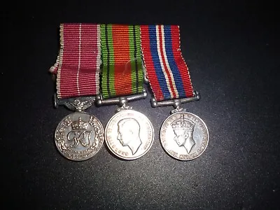 British Empire Medal(bem) & Ww 2 Miniature Medal Group. Vintage. • £50