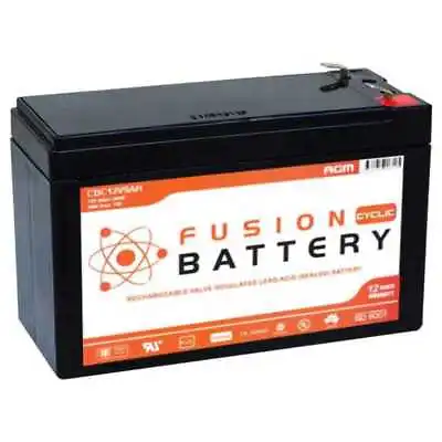 Fusion 12V 9Ah Deep Cycle AGM Battery • $35.15