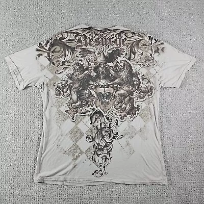 Resurge All Over Print MMA Tapout Y2K Cyber Punk Mall Goth Tattoo Shirt Men's XL • $24.99