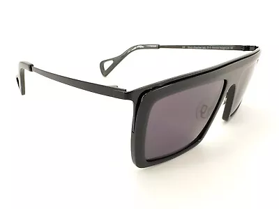 MINT Theo Tim Van Steenbergen Charles Cat.3 Sunglasses 13 Gray Black H624 • $295.11