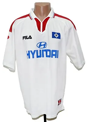 £101.99 • Buy Hamburg Sv Germany 1999/2000 Home Football Shirt Jersey Fila Size L Adult