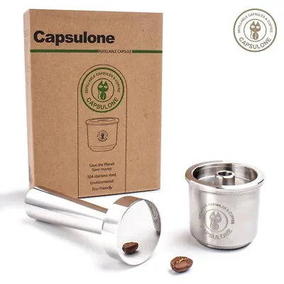 £46.12 • Buy New Stainless Steel Coffee Capsule Pod Cup Refillable Filter Fit For Illy X Y