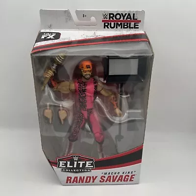 New WWE ELITE ROYAL RUMBLE MACHO KING RANDY SAVAGE SEALED IN PACKAGE • $54.95