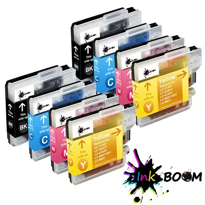 8 Ink Cartridge Fits Brother LC61 MFC-6490CW MFC-J270w DCP-163C DCP-J715W • $11