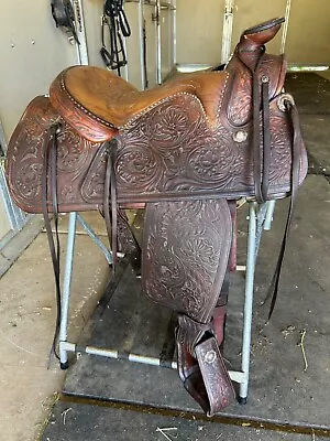 Vintage Slick Fork Saddle • $100