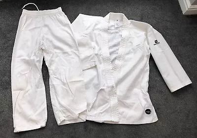 Domyos OKAYAMA 50 Reinforced Judo/ Karate Outfit  Size 140Cms  White Childrens • £5