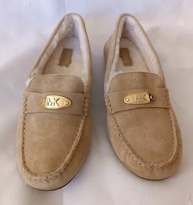 Michael Kors Women's Blythe Moccasins Suede/Faux  Size 9.5.                 /405 • $39