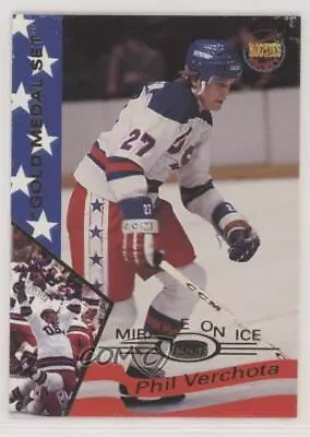 1995 Signature Rookies Miracle On Ice 1980 Gold Medal Set Phil Verchota #37 • $3.69