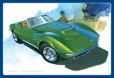 AMT 1/25 Scale Model Kit NEW 1972 Chevrolet Corvette LT-1 Roadster By AMT 1437 • $31.95