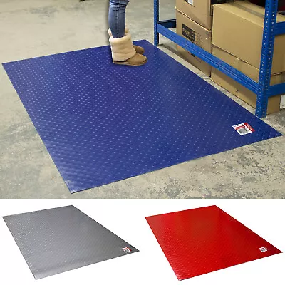 Stud/Penny Coin PVC Mats Rubber Flooring Matting Garage Workshop Thick 1M X 1.5M • £19.99