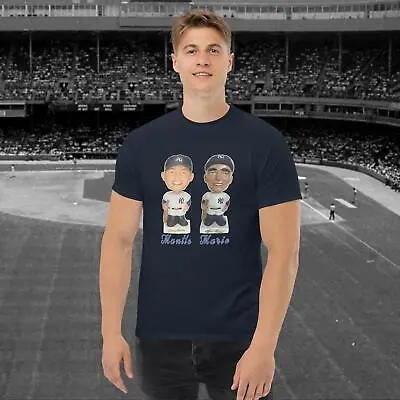 Mickey Mantle & Roger Maris Bobble Head Men's Classic Tee • $19.99