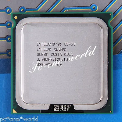 100% OK SLANQ Intel Xeon E5450 3 GHz Quad-Core 1333 MHz LGA 771 CPU • £23.87