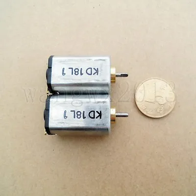 2x DC4.5-6V 17500-22500rpm Large Torque Strong Magnetic Micro Motor For RC Part • $5.98