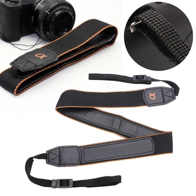 $10.42 • Buy Neck Shoulder Strap Belt For Sony A6500 A6300 NEX-7 RX100 V A7R II Camera K+