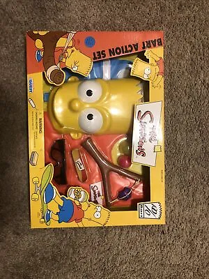 2000 The Simpsons Bart Action Set Manley Toy Quest Brand New • $65