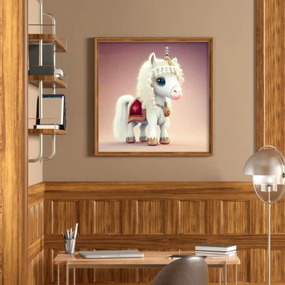 $12.21 • Buy Unicorn 5D DIY Full Round Drill Diamond Painting Kit Home Decoration (B6121)
