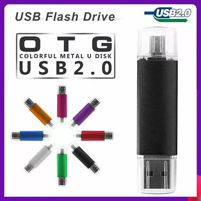 128GB USB 2.0 Flash Drive OTG Dual Port Memory Stick For Android Smart Phone AU • $7.69