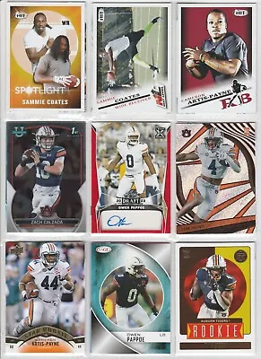 Owen Pappoe 2023 Leaf Draft Auto + 17 Card Lot Auburn Tigers Tank Bigsby & More • $4.99