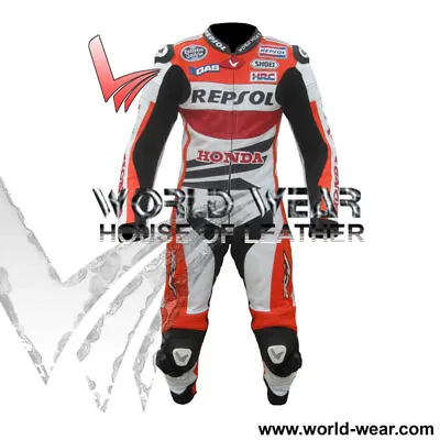 Marc Marquez MotoGp 2013 Motorbike Racing Leather Suit All Sizes • $439.99