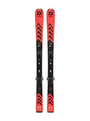 Skiing Ski Race Carve Volkl Jr Racetiger Red Junior +4.5 Or 7.0 Vmotion Jr Stg • $221.55