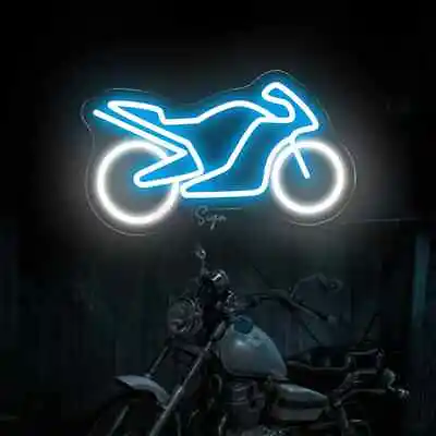 Acrylic LED Moto Bike Motorcycle Neon Light Sign Decoration • $72.95
