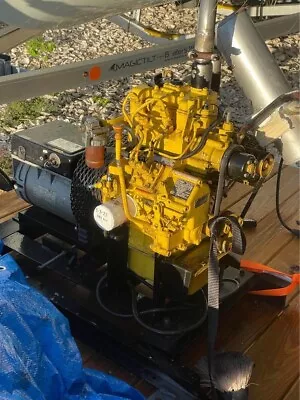 Perkins 8.2 KW Marine Diesel Generator Set  Runs Great • $5950