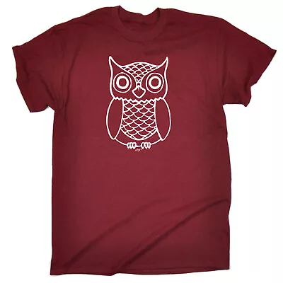 Owl - Mens Funny Novelty T-Shirt Tshirts T Shirts Gift Gifts Ideas Tee • $22.56