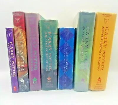 Harry Potter Complete Set Books 1-7 MIXED Paperback Hardcover J.K. Rowling  • $38