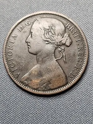 1872 Penny Queen Victoria Bun Head • £7.45