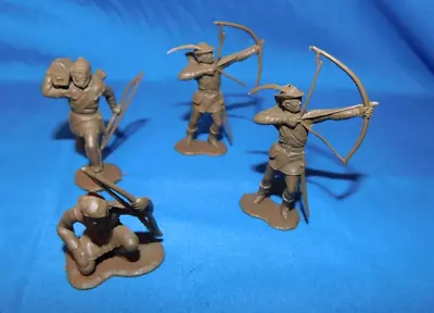 Marx Vintage 1950's Robin Hood  Merry Men 54mm 4 Figs 3 Poses Lot 6 • $14