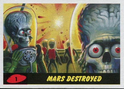 £11.99 • Buy Mars Attacks The Revenge 2017 Complete 55 Card Base Set