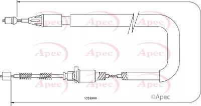 Handbrake Cable Fits RANGE ROVER Mk3 L322 3.0D Rear Right 02 To 06 Hand Brake • $24.76