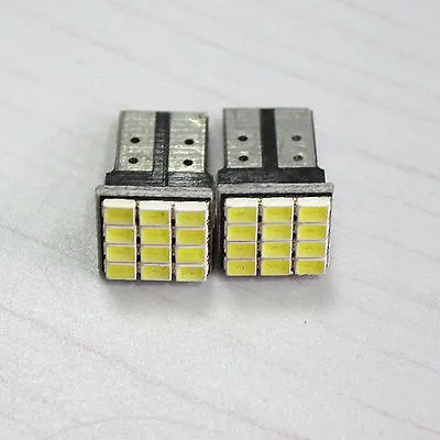 2Pcs Bright T10 3020 12 Smd Led Car Turn Signal Light Auto Wedge Lamp `WR • $1.14