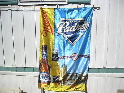 Miller Lite Padres Banner 2005 • $29.50