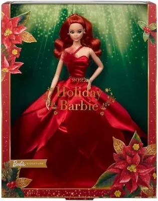 $68.50 • Buy Barbie Doll Signature 2022 Holiday Collectible Doll Red Hair * Mattel Christmas