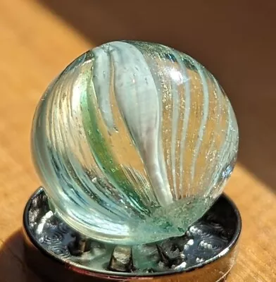 GERMAN Handmade Mist Antique Marble. 9/16  Mint-  • $24