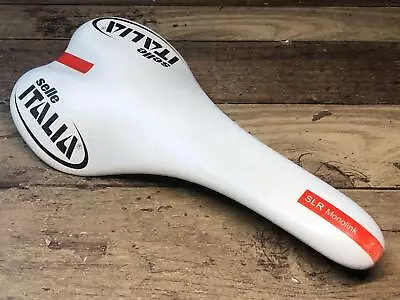 Selle ITALIA SLR MONOLINK Saddle Carbon Rail 130mm Weight 148g Used • $86