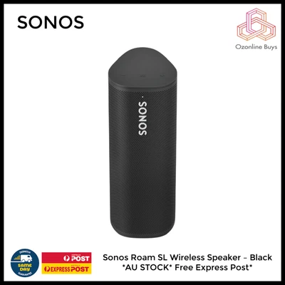 $189 • Buy Sonos Roam SL Wireless Speaker – Black *AU STOCK* Free Express Post*