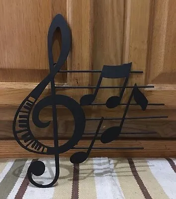 Metal Music Note Wall Decor Piano Band Drums Guitar Bedroom Music Room • $36