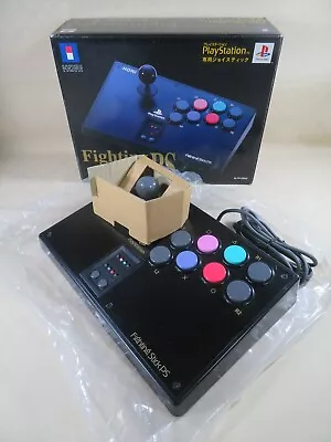 Fighting Stick Ps Ps1 Ps2 HORI Joy Controller Japan Arcade Playstation Ps Pad Jp • $72.99