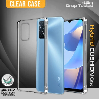 For Oppo A57S A57 A54S A16S Heavy Duty Clear Shockproof Protective Case Cover • $7.99