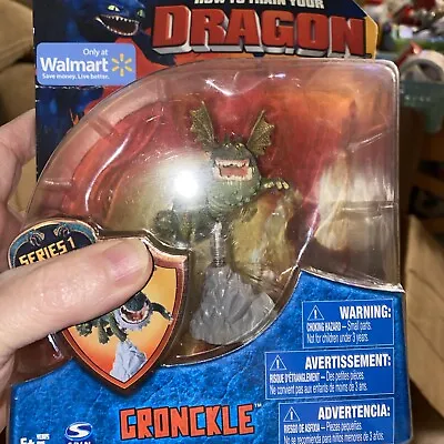 New 2010 How To Train Your Dragon Series 1 Gronckle Action Figure • $15
