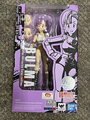 + Bandai SH Figuarts Dragon Ball Z Bulma Event Exclusive Color Edition Figure • $130