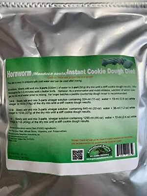  Hornworm (Manduca Sexta) Professional Agar Diet1/2 Lb. ADT227A • $12.99