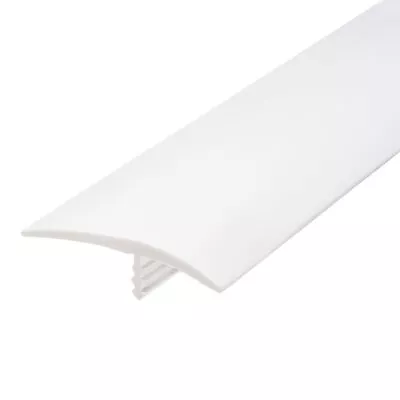 Outwater Plastic T-molding 1-5/8 Inch White Flexible Polyethylene Off-Set Barb • $214.99