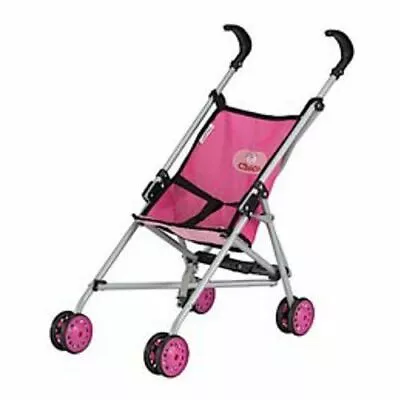 Chica Umbrella Stroller Doll Stroller Metal Frame Construction And Seat Belt • $33.90