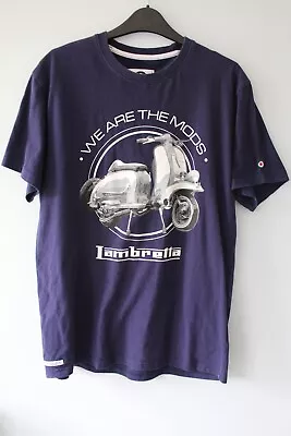 Lambretta T-shirt Size Large We Are The Mods Carnaby Street Scooter • £7.99